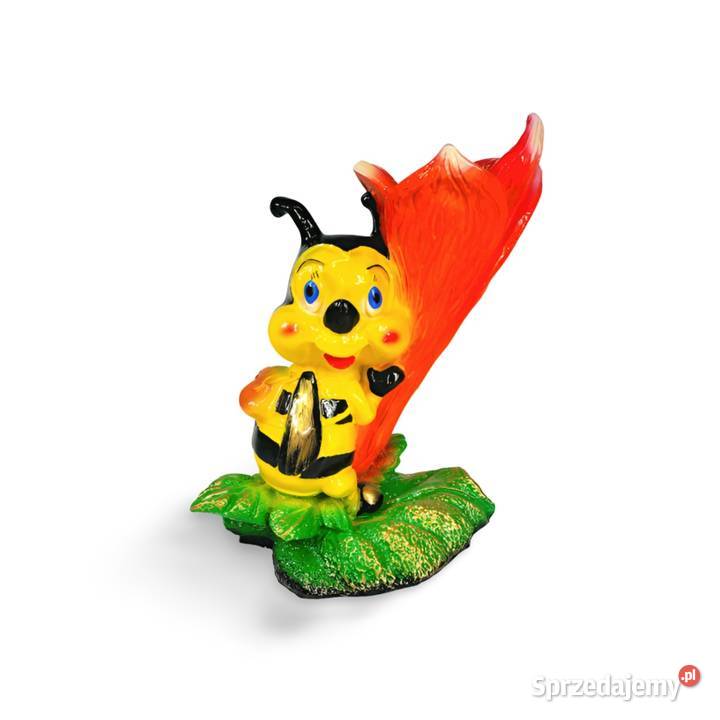 Figura Dekoracja Pszczółka z kwiatem Warszawa