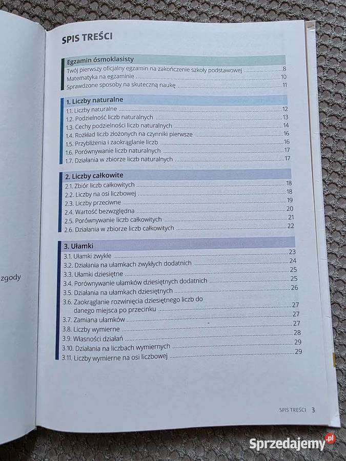 Tak zdam egzamin ósmoklasisty MATEMATYKA sprzedam