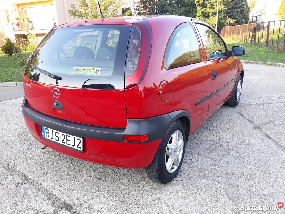 Opel Corsa C 10 20023 Zadbana Dobra Rok produkcji 2002 Opel Jasło