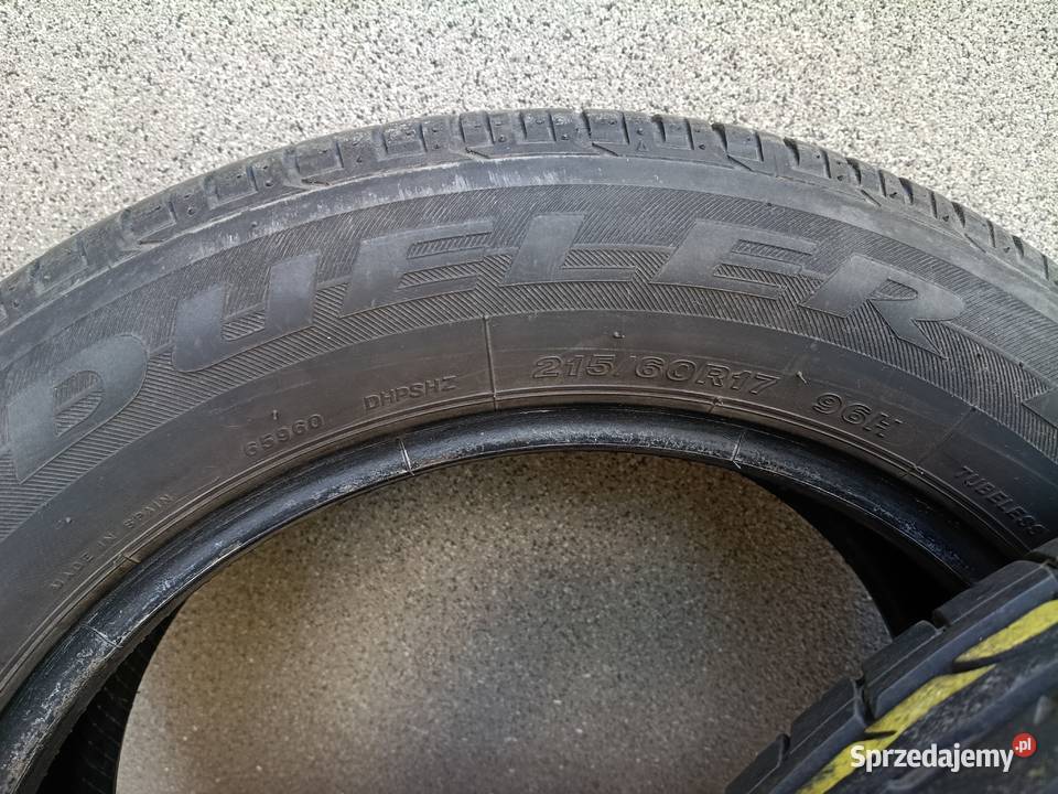 17 komplet 4 opony letnie Bridgestone H do 210 km/h Samochodowe Opole sprzedam