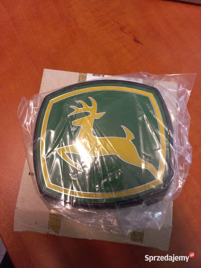 AL212769 Logo znaczek JOHN DEERE ORYGINAŁ Rolnictwo Szczucin sprzedam