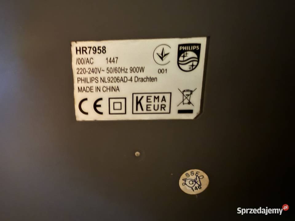 Robot kuchenny PHILIPS HR795800 stan 900W Brzozów
