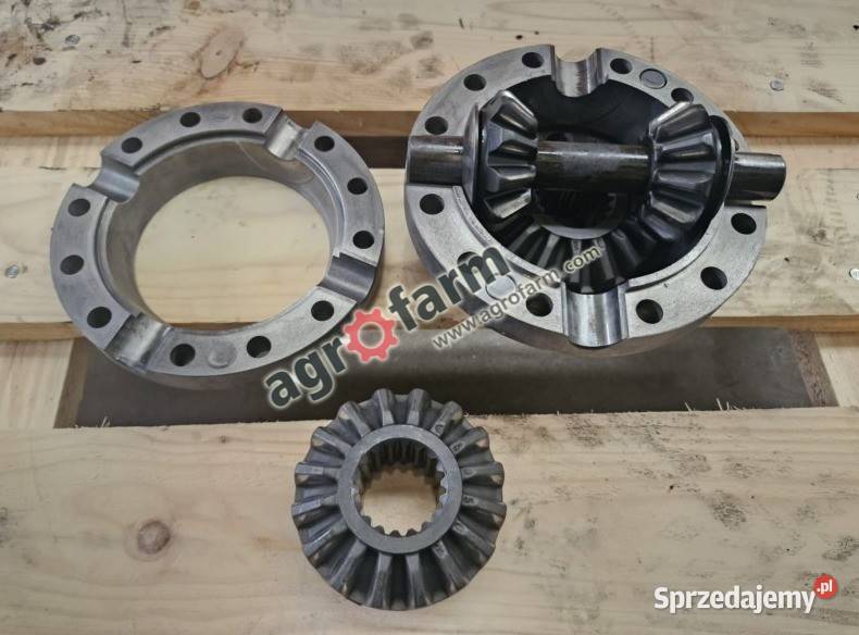 Mechanizm różnicowy FWD Massey Ferguson 6180 Układ kierowniczy i oś przednia Byków