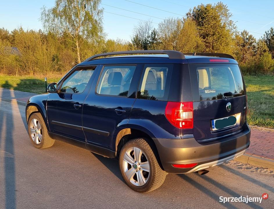 Skoda Yeti 2011 benzyna 6 biegów Salon Polska śląskie Częstochowa sprzedam