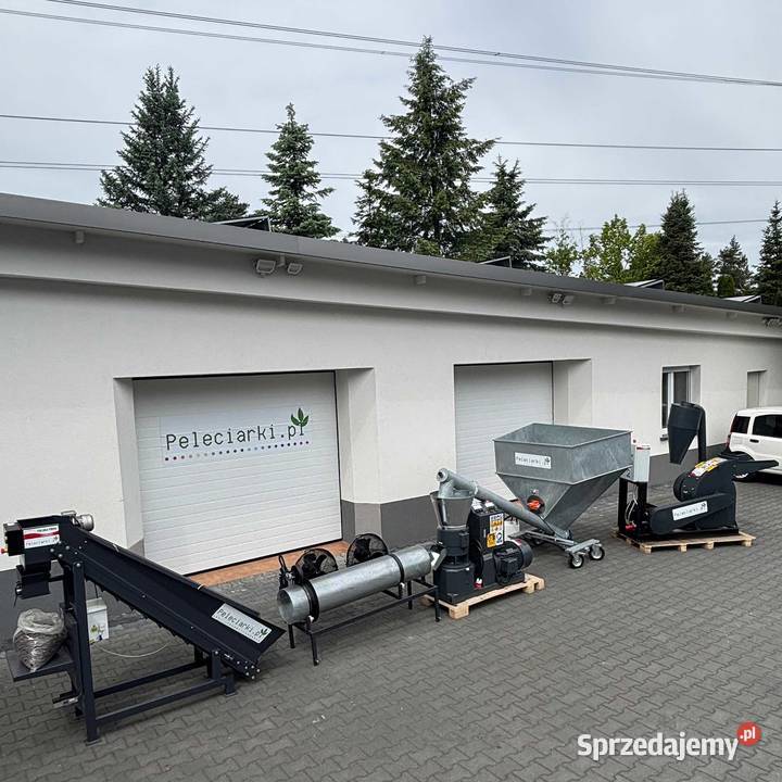 KOMERCYJNA PRODUKCJA PELET MŁYN PELECIARKA Olsztyn sprzedam