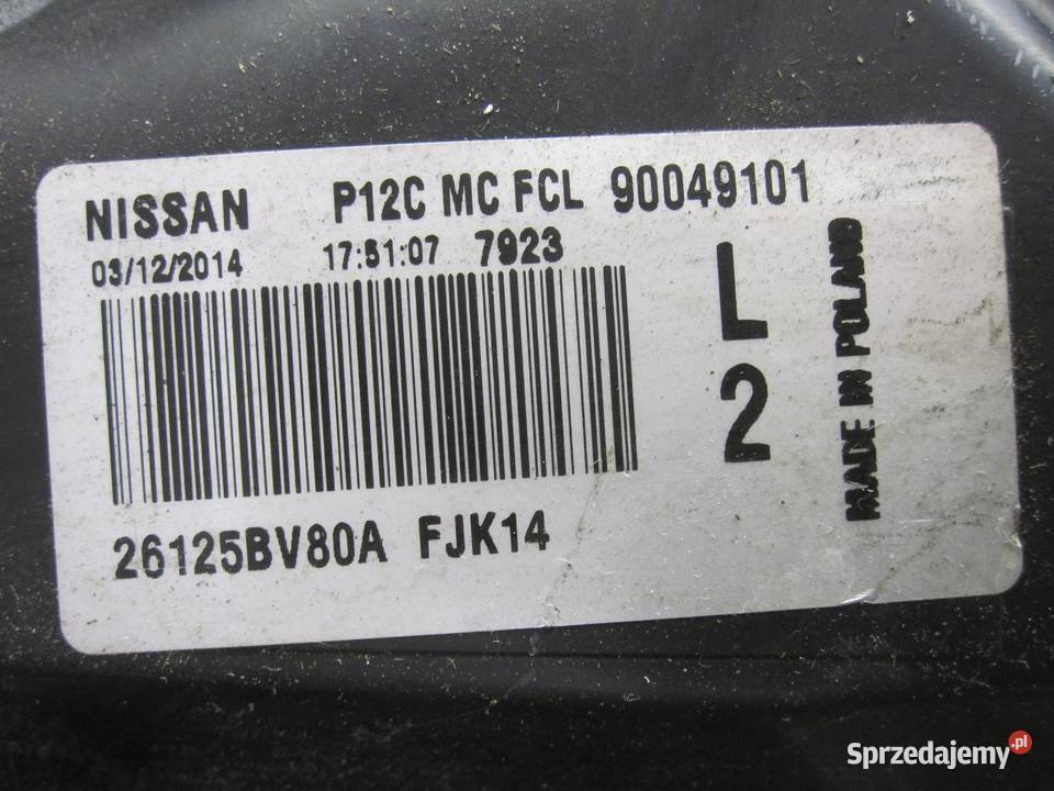 NISSAN JUKE I LIFT 15r lampa LED lewa przód