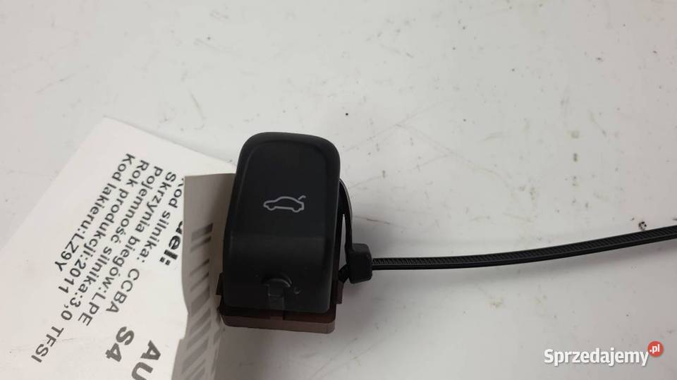 PRZEŁĄCZNIK KLAPY BAGAZNIKA 8K0959831A AUDI S4 kujawsko-pomorskie Lipno