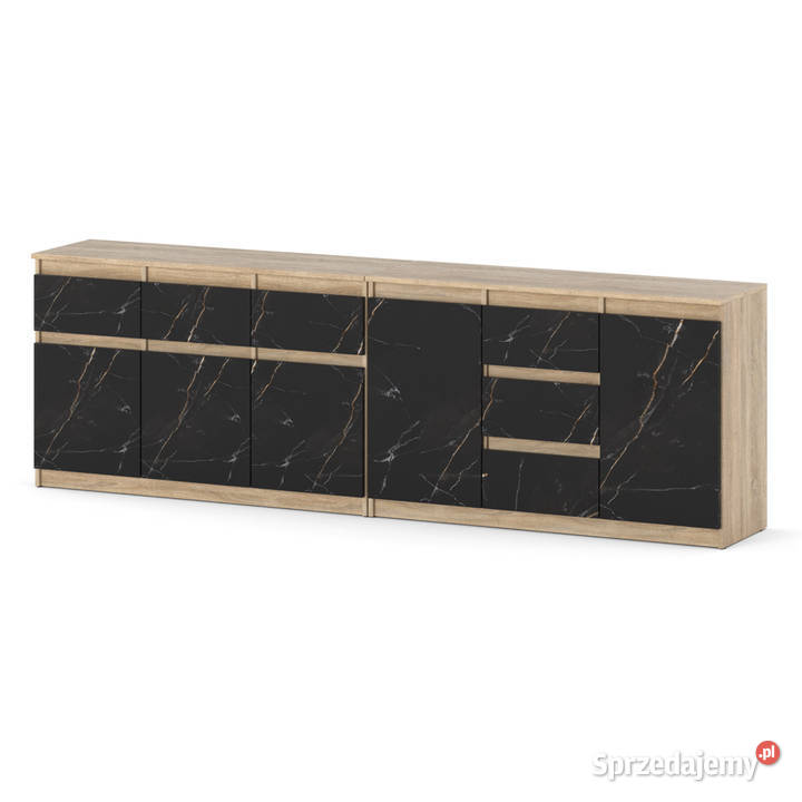 Komoda 6 Szuflad 240 Szafka Salon Sypialnia Duża 240cm Komody Elbląg