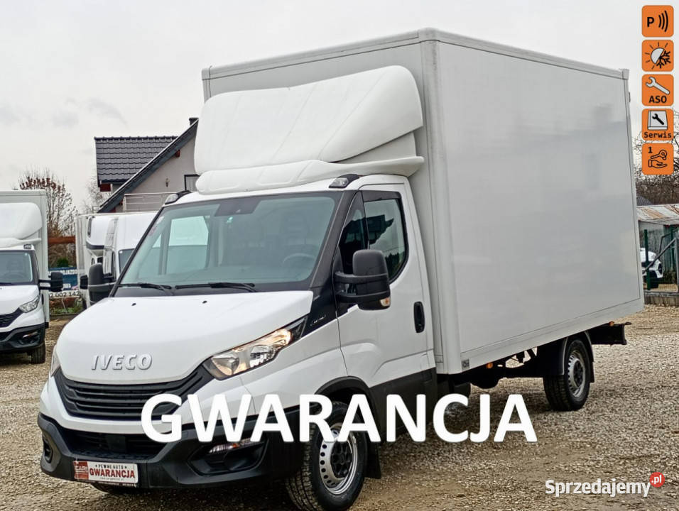 Iveco Daily 35S14 klima 3 osobowy pojedyńcze nieuszkodzony Chełm Śląski