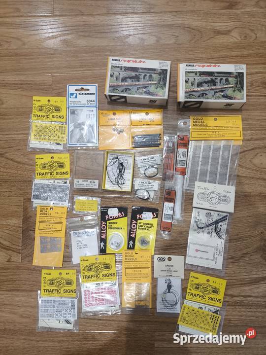 Części wagony skala N 1160 Wrocław