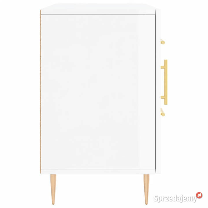 Komoda biała z połyskiem 100x36x60 materiał mazowieckie Warszawa sprzedam
