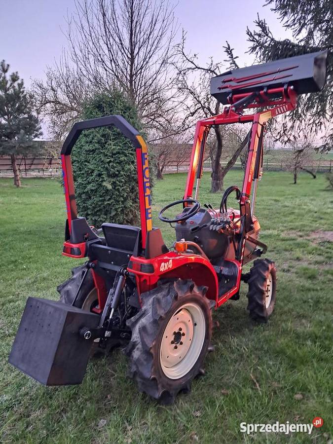 Mini traktorek Yanmar Af15 z Ładowaczem czołowym Traktorki Nowe Miasto Lubawskie