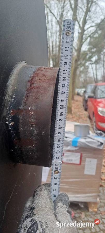 Piec kominkowy koza stalowy 9 kW uzywany w Żary