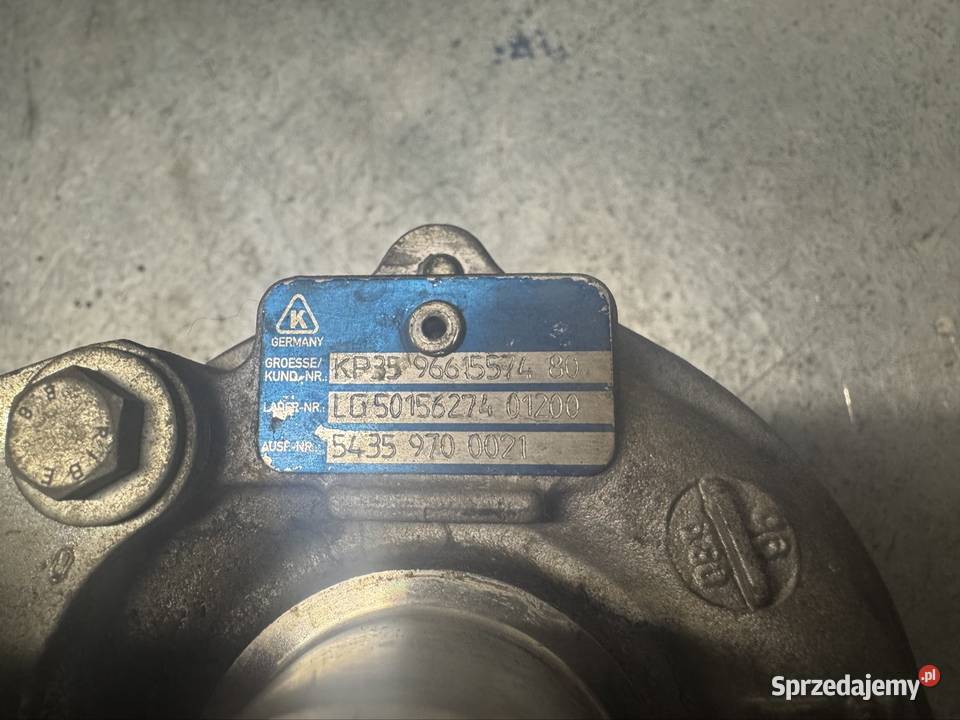 Turbosprężarka Borgwarner 14 HDI 70 68 Turbosprężarki Chrzanów