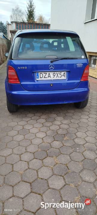 Mercedes Benz A clasa 168 35KM dolnośląskie