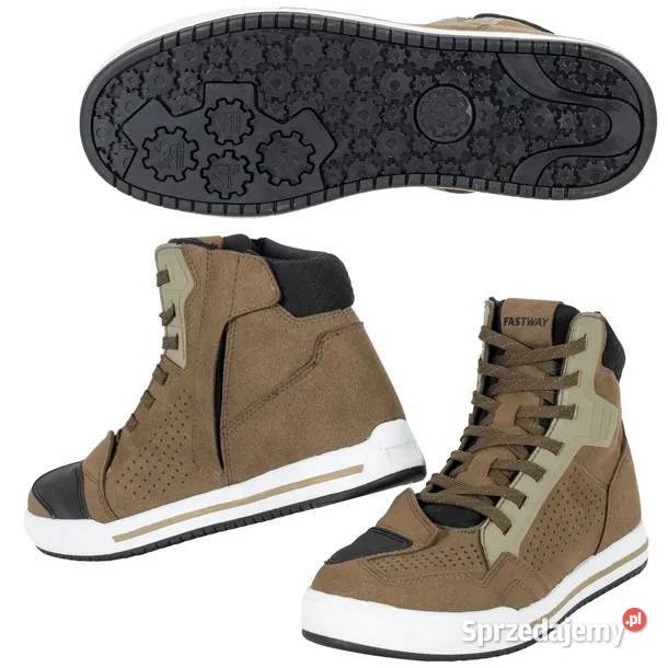 FastWay S2401 buty motocyklowe wiązane 45 Zielona Góra