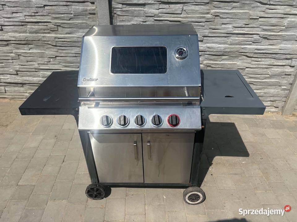 Piękny duży solidny Niemiecki grill gazowy