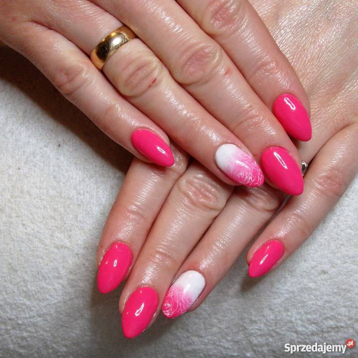 Paznokcie żelowe hybrydowe pedicure Chorzów