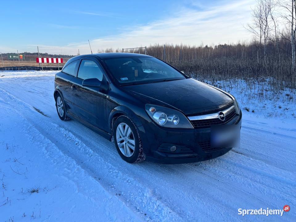 Opel Astra H GTC 2008r 17CDTI KLIMA czarny śląskie