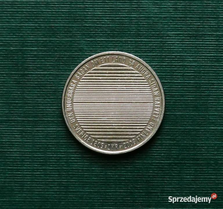 Szwecja 1 korona 2009r 200 rocznica Oderwanie