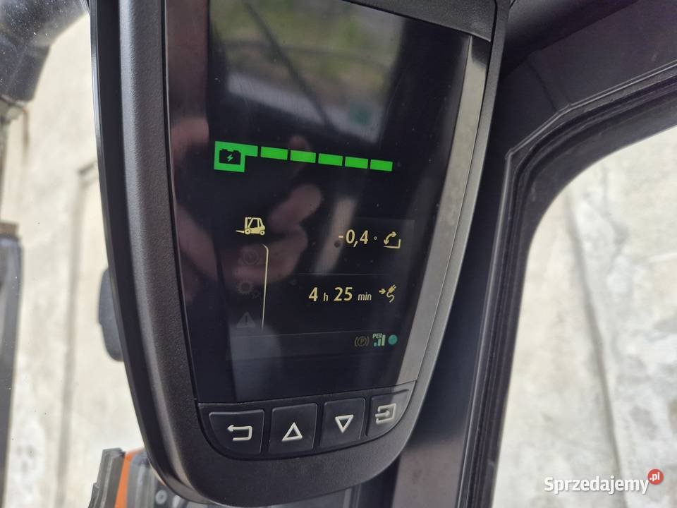 Linde E35L wózek widłowy elektryczny 2019r