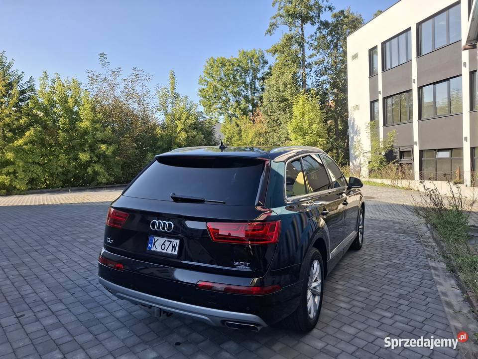 Audi Q7 AUDI Q7 II 4M 30TFSI 333 2017 PREMIUM czujnik parkowania Kraków