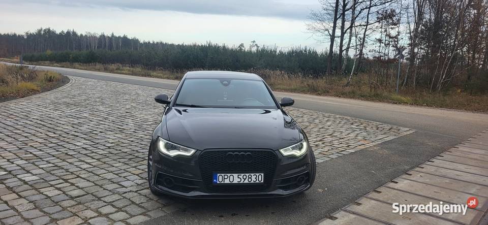 Audi A6 C7 Sedan 2012 181 Brązowe skóry ACC 2 radio Polska Nowa Wieś