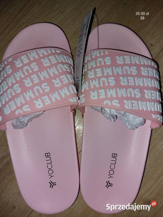 Klapki damskie rozmiar 38 Wadowice