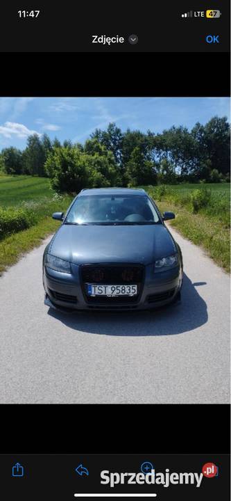 Sprzedam Audi a 3 8p 2005 Stary Bostów