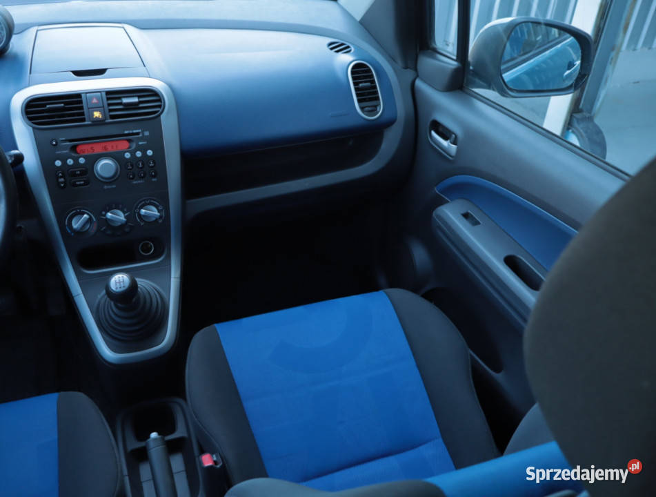 Opel Agila 12 niebieski Agila lubelskie