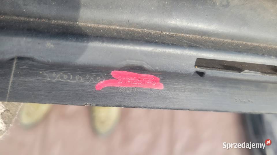 VOLVO V90 II 2017 SPOILER DOKŁADKA ZDERZAKA TYŁ śląskie Ruda Śląska sprzedam