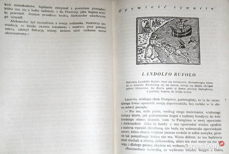 Dekameron Giovanni Boccaccio lubelskie Chełm sprzedam