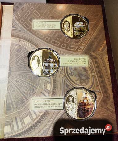 6 x KORONY PAPIESKIE 6x Certyfikat TIARA PAPALIS Katowice