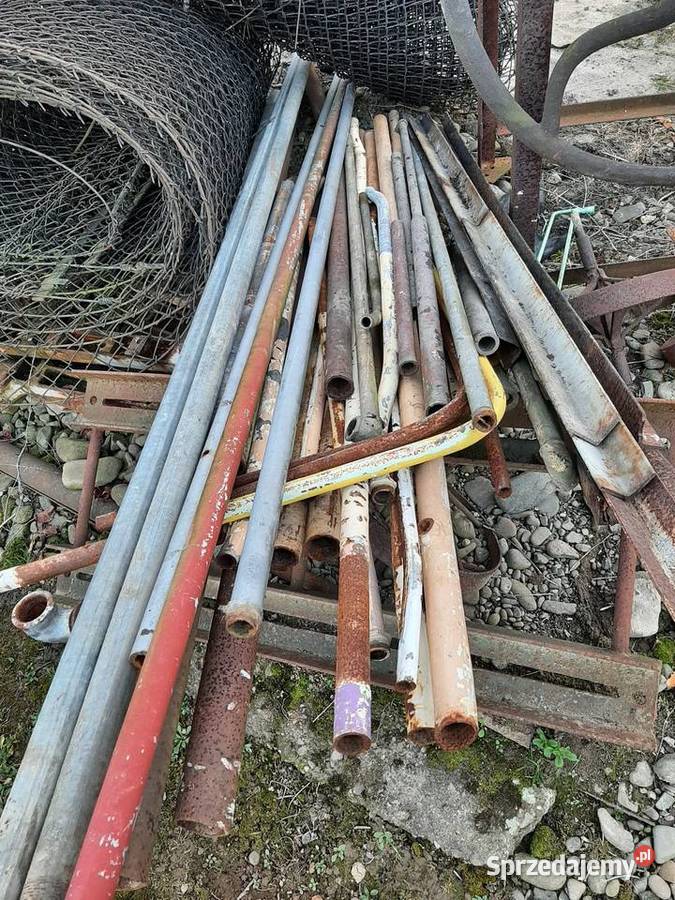 Różne Żelastwa Rurki Kontowniki Teowniki Siatka małopolskie Bulowice