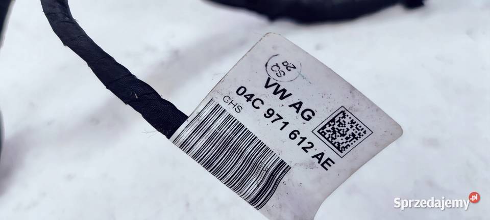 WIĄZKA SILNIKA AUDI A1 8X 10 TFSI VW 04C971612AE śląskie Przystajń sprzedam