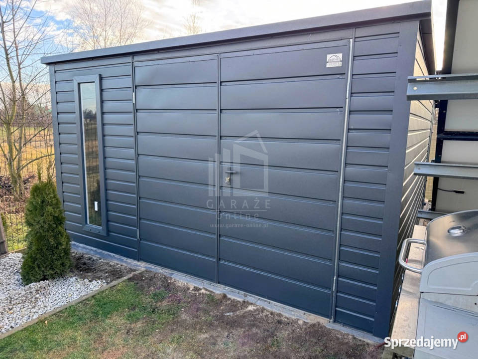 Schowek domek ogrodowy 35x4m wiata 05m brama Zakopane
