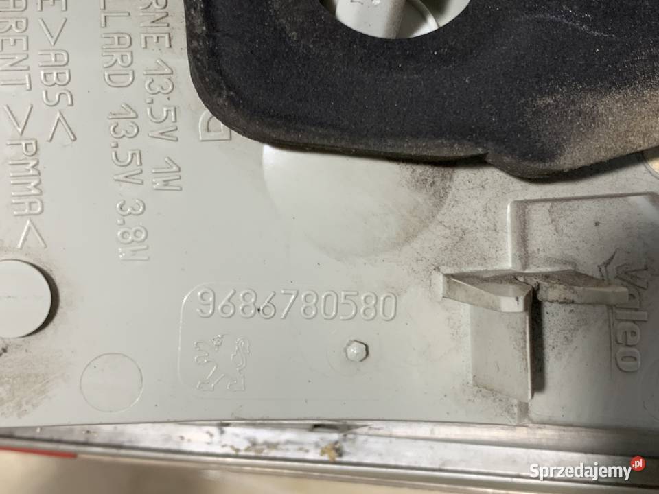 PEUGEOT 508 I LAMPA LEWA TYLNA W KLAPE Barwałd Dolny sprzedam