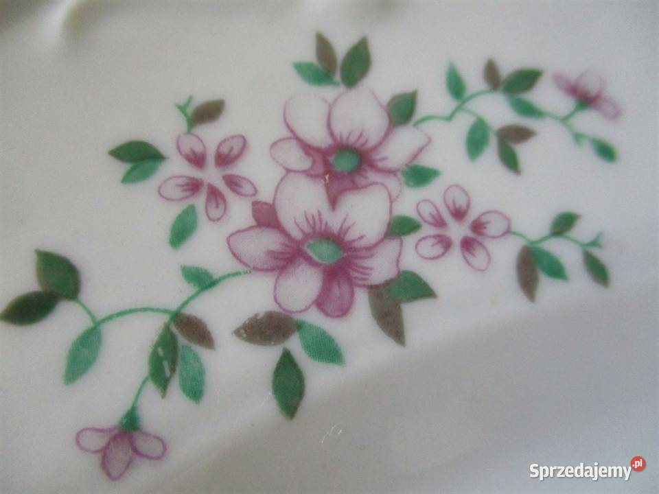 Duży Talerz BOGUCICE Porcelana PRL 325 Nieporęt