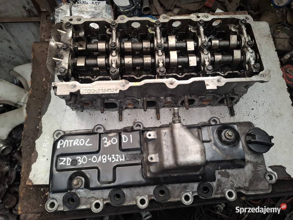 NISSAN PATROL 30 DI Y61 ZD30 głowica pokrywa świętokrzyskie