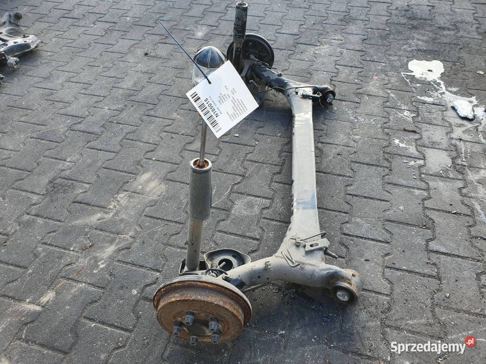 BELKA SANKI TYŁ SKODA FABIA III Lipno