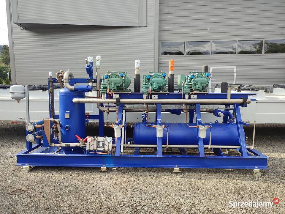 Zespół sprężarkowy Zestaw sprężarek śrubowych Niedźwiedź