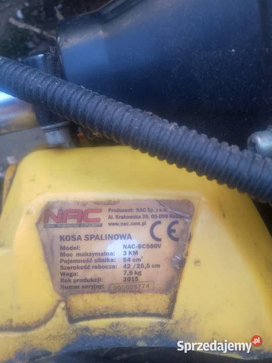 kosa spalinowa Szastarka