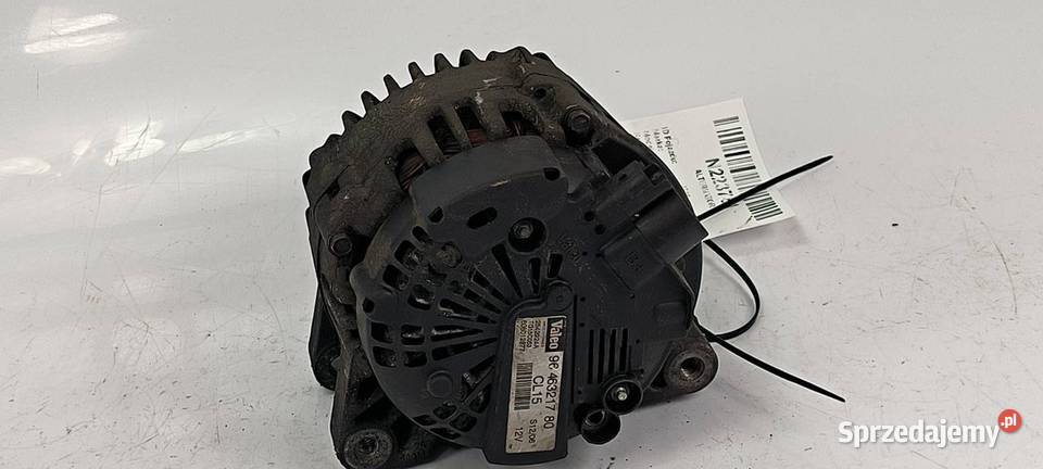 ALTERNATOR PEUGEOT 307 9646321780 Pozostałe kujawsko-pomorskie Lipno
