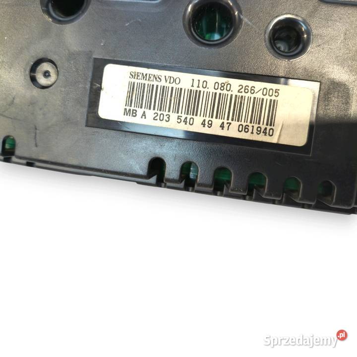 LICZNIK ZEGARY A2035404947 Mercedes W203 22 27 Chełm