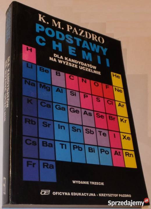 PODSTAWY CHEMII KANDYDATÓW NA WYŻSZE UCZELNIE Grudziądz