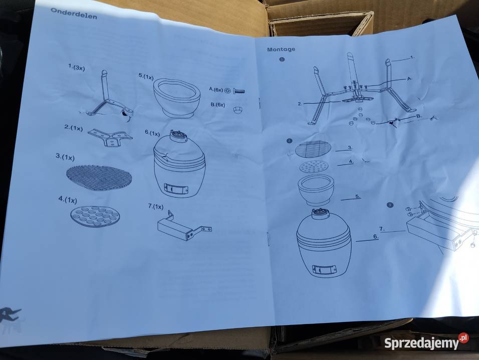 Grill ceramiczny NOWY Kamado 13 dolnośląskie