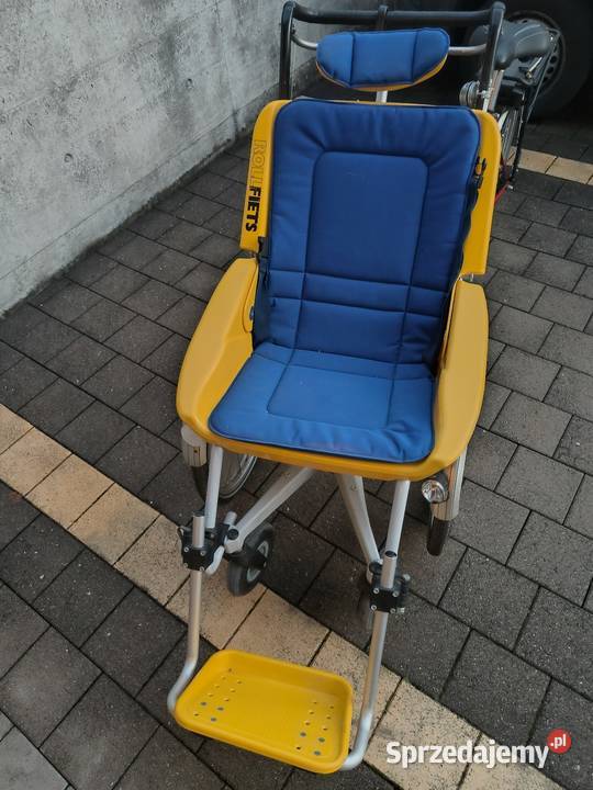 Rower z wózkiem inwalidzkim riksza okazja Karłowice