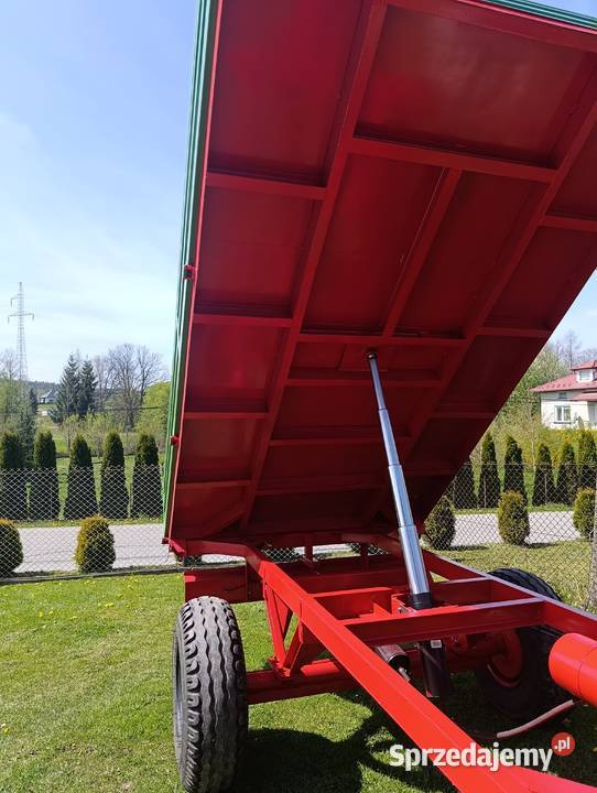 Przyczepa jednoosiowa Przyczepy rolnicze Harklowa sprzedam