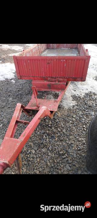 Przyczepa do traktora z kiprem samowolnym Nowy Sącz