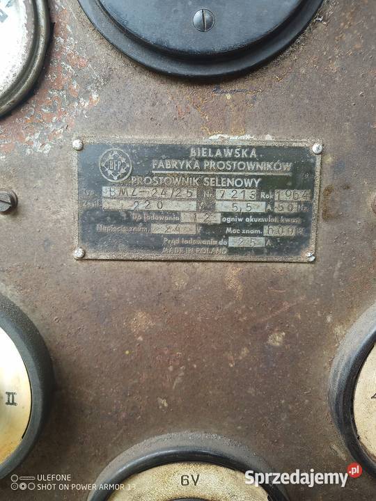 Polski Prostownik zabytkowy 6v12v18v24v Bytonia sprzedam